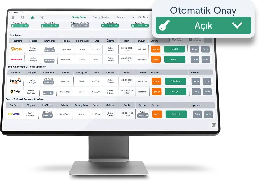 PaketServis Entegrasyonları