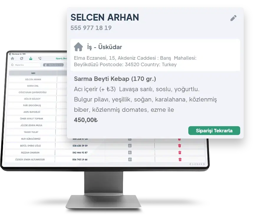 Hızlı Sipariş Oluşturma